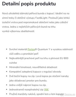 Dámská péřová bunda Sir Joseph NOVÁ - 6