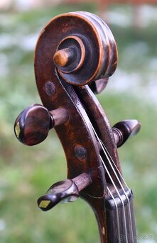 Celé starožitné housle z Mittenwaldu, Německo - 6