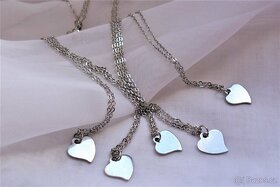 Řetízek Křížek ocel symbol ochrany = úspěch u žen i dívek - 6