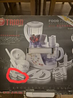 Kuchyňský robot trion - 6