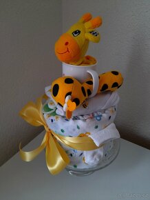 Plenkový dort Žirafa pro holčičku - 6
