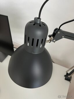 Pracovní lampa Ikea Tertial, tmavě šedá - 6