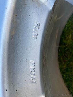 Alu kola Fabia 5x100, r 15, LETNÍ GUMY - 6