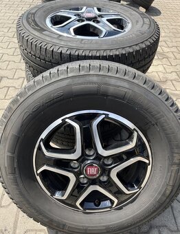 Alu 6x16 5x130 ET68 pneu 225/75/16C - 6