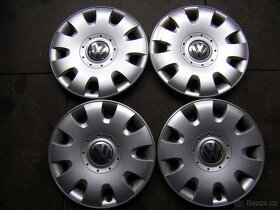 Plechové disky Audi, Seat, Škoda, VW 5x112 6x15 ET47 poklice - 6