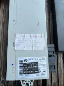 BMW E60/E61 různé jednotky, motoru, MULF, CAS, KBM, LM - 6