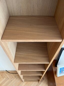 Knihovna Ikea Billy vzor dub š. 40 cm - 6