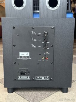 Prodám kvalitní sestavu reproduktorů orig. JAMO + Receiver. - 6