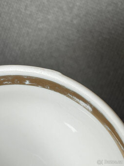 6x porcelánová miska Puntík 200ml, USSR - 6