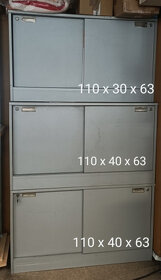 Skříňky a stůl do kanceláře, dětského/studentského pokoje - 6