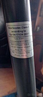 E-Koloběžka MTF MAX 2 - 6