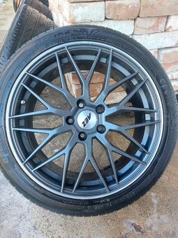 Alu kola AEZ crest dark R18 5x112 - 6
