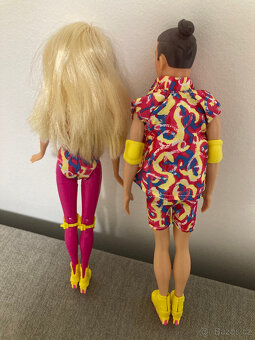 Barbie a ken the movie na bruslích - 6