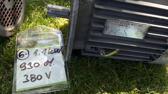 Elektromotor asynchronní třífázový, jednofázový různé - 6