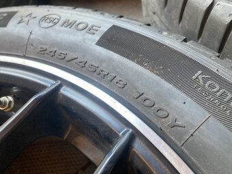 Alu kola pro BMW 5 G30 G31 18" 5x112 ET30 letní 245/45R18 - 6