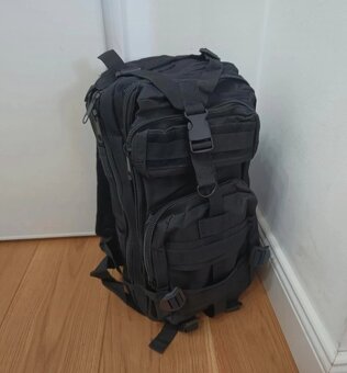Černý taktický batoh - 6