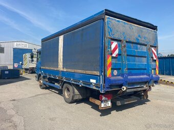 MAN TGL 12.210 plachta s hydraulickým čelem 4x2 - 6