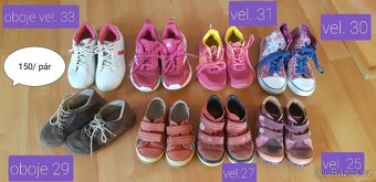 Boty dívčí různé - 6