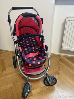 kočárek s židličkou pro panenky - 6