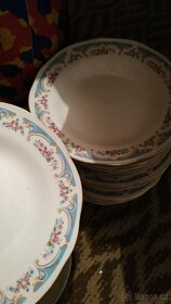 Starožitné talíře, sklenice, soupravy a speciality - 6
