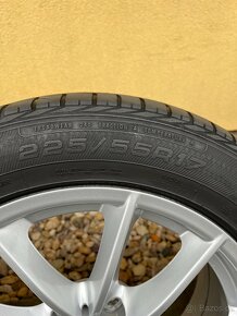 Sada ALU kol 225/55 R17 BMW 530d G30 G31 - 6
