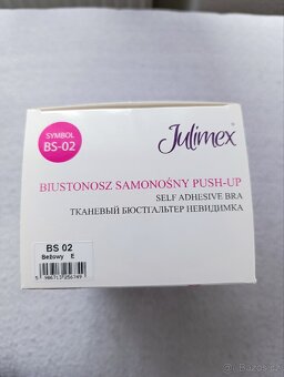 Samodržící podprsenka - béžová E Julimex - 6