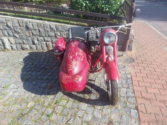 Jawa 250 + sidacar velorex - 6