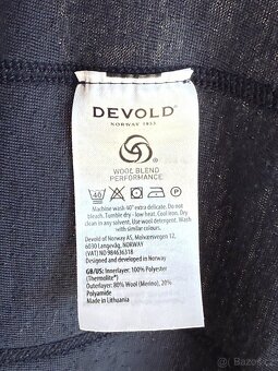 Merino tričko Devold Duo Active Merino 205 Shirt Man Ink - 6