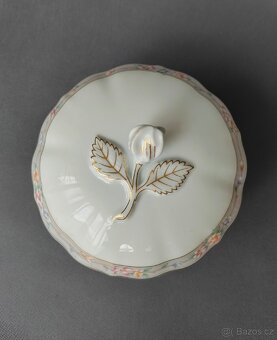 Krásná porcelánová bonboniéra/dóza od Hutschenreuther - 6