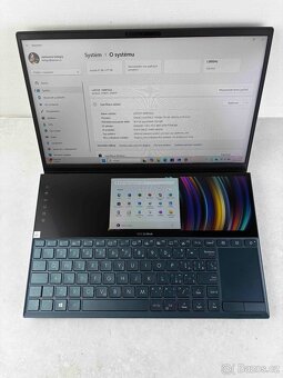 Notebook Asus Zenbook Duo UX481F, dotykový druhý displej - 6