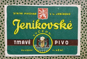 Pivní etikety z první republiky - 6