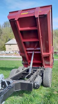 Traktorový návěs,Vlek za Traktor,Vlečka,Přívěs,Dumper 10t - 6