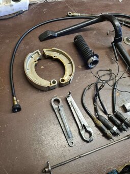 MZ etz 150 mix dílů jednotlivě i jako celek - 6