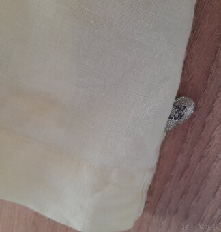 Šaty z lněné směsi POMPdeLUX, vel. 122/128 - 6