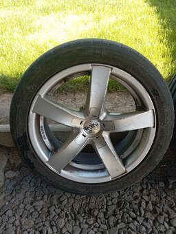 ALU 5x120 R17 včetně pneu - 6