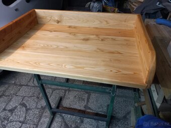 Prodám řeznický vál sibiřský modřín - 6