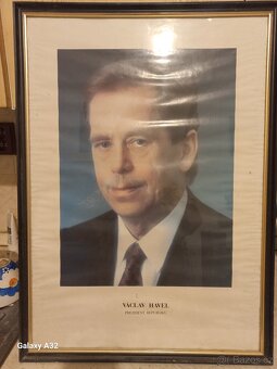 Prodej obrazu prezidentu ,České statní znaky - 6