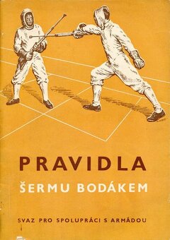 DOPYT Šerm bodákom SPARTAKIÁDA 1955 - 6