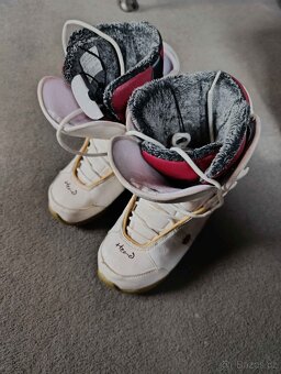 Snowboardové boty Head – bílé, vel. 38 - 6