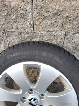 Originál alu kola Škoda SPEKTRUM 6×112 + zimní pneu - 6
