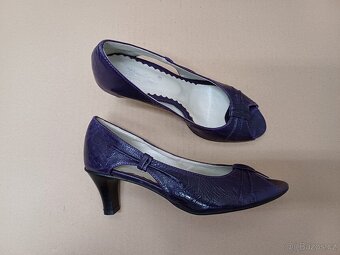 Fialové lodičky vel.36 - 6
