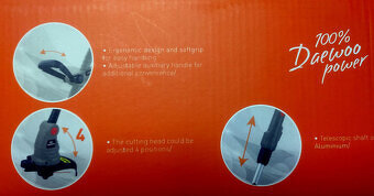 Aku strunová sekačka Daewoo DALGT18 18V+AKU 4.0 Ah+nabíječka - 6