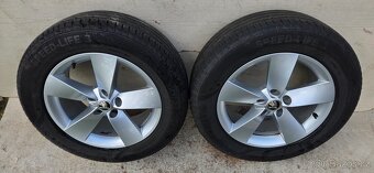 Škoda Kodiaq 17" 5x112, letní Semperit 215/65R17 - 6
