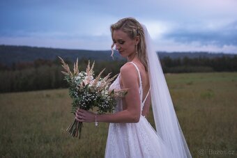 Svatební šaty XS/S - 6