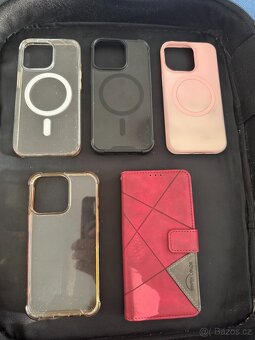 Prodám iphone 13pro 256GB Silver 98% baterie - 6