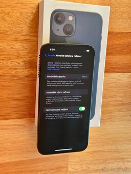 iPhone 13 Mini Černá BATERIE 100% TOP - 6