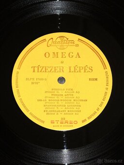 LP Omega - 10000 Lépés (1969) + VZÁCNÝ PLAKÁT, TOP STAV, RAR - 6