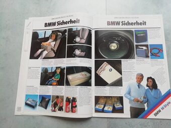 BMW E32 - katalog doplňků a příslušenství 1986 - 6