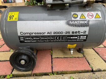 Kompresor Matrix 24L, 230 V - 6