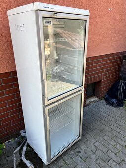 Gastro lednice prosklená 400L - 6
